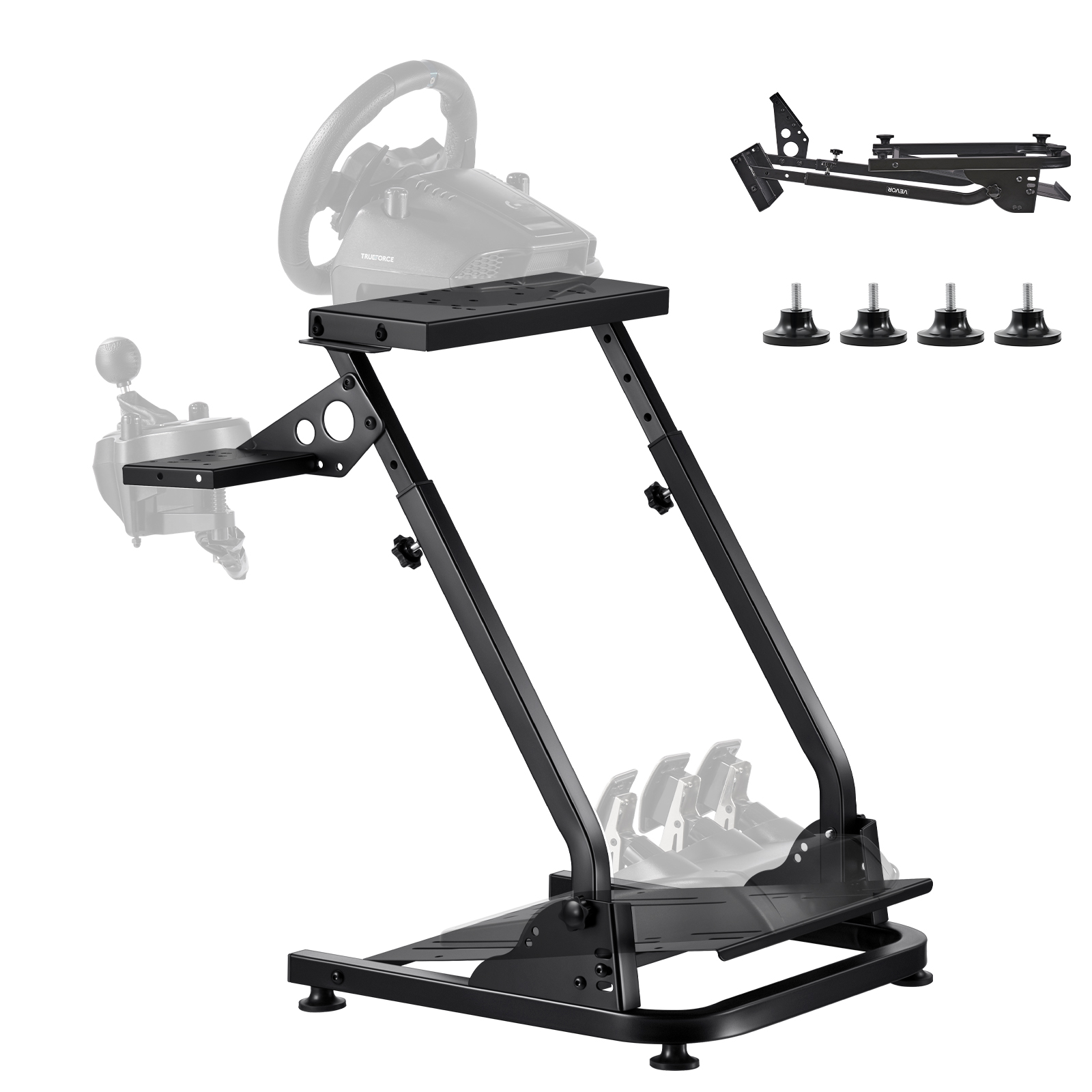Gaming Accessories Logitech - VEVOR Racing Wheel Stand Verstelbare standaard