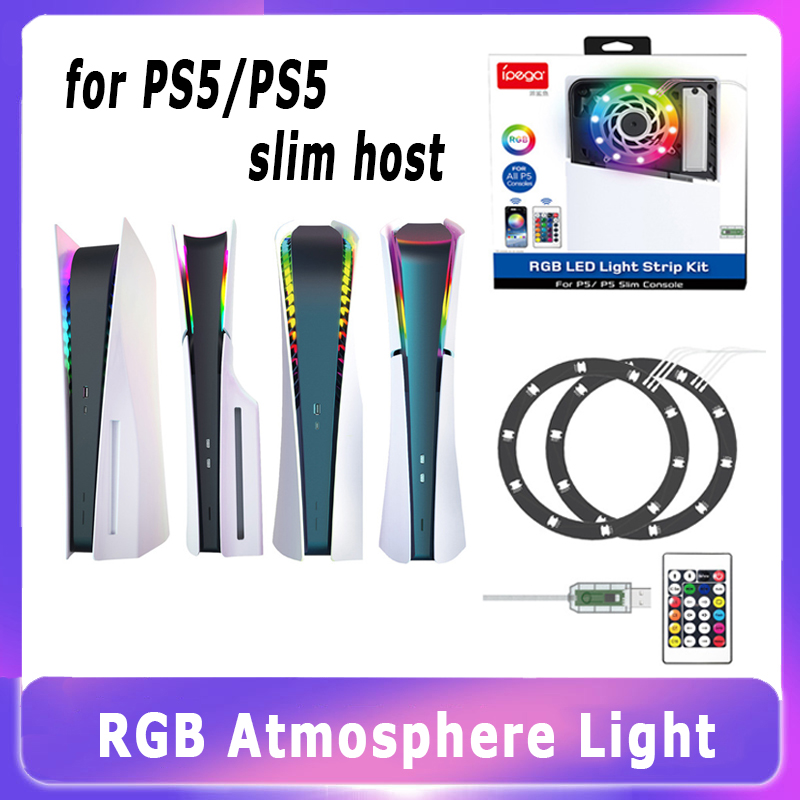 Gaming Accessories App - Rgb Led-Lamp Voor Ps5/Ps5 Slanke Console