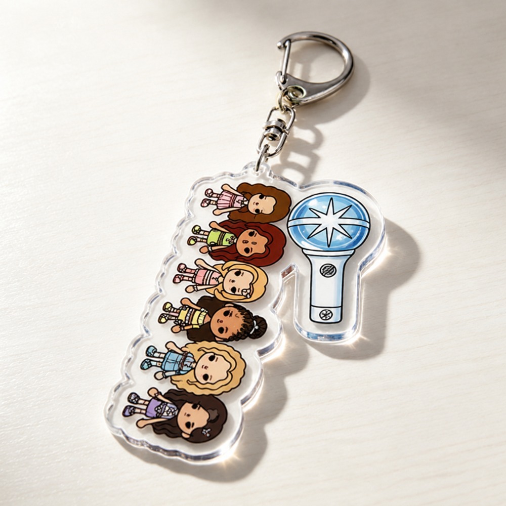 Gaming Accessories Bag - K-pop Katseye Sleutelhanger Accessoires Tascharms Schattig