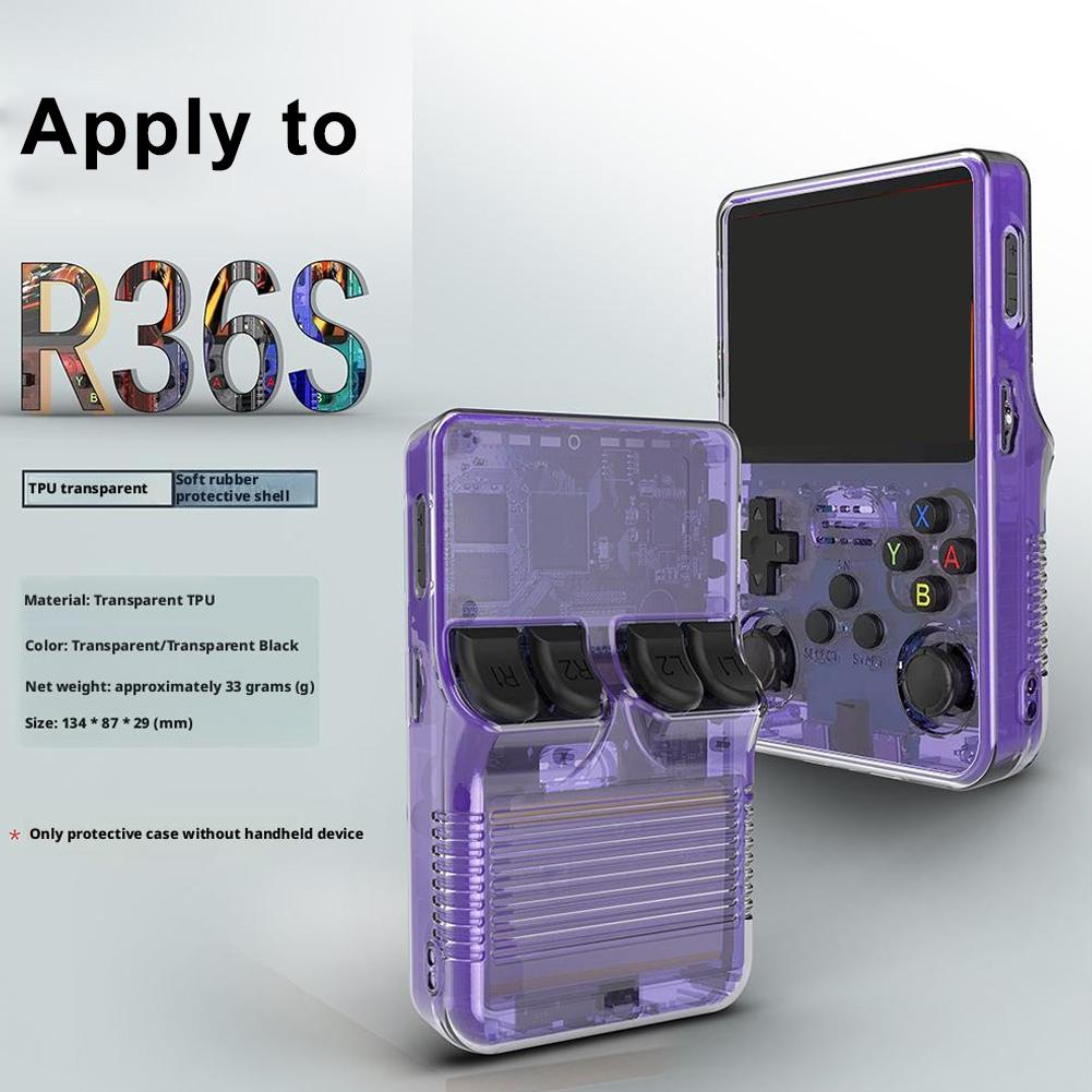 Gaming Accessories For Mobile - Voor R36S Handheld Game Console Beschermhoes