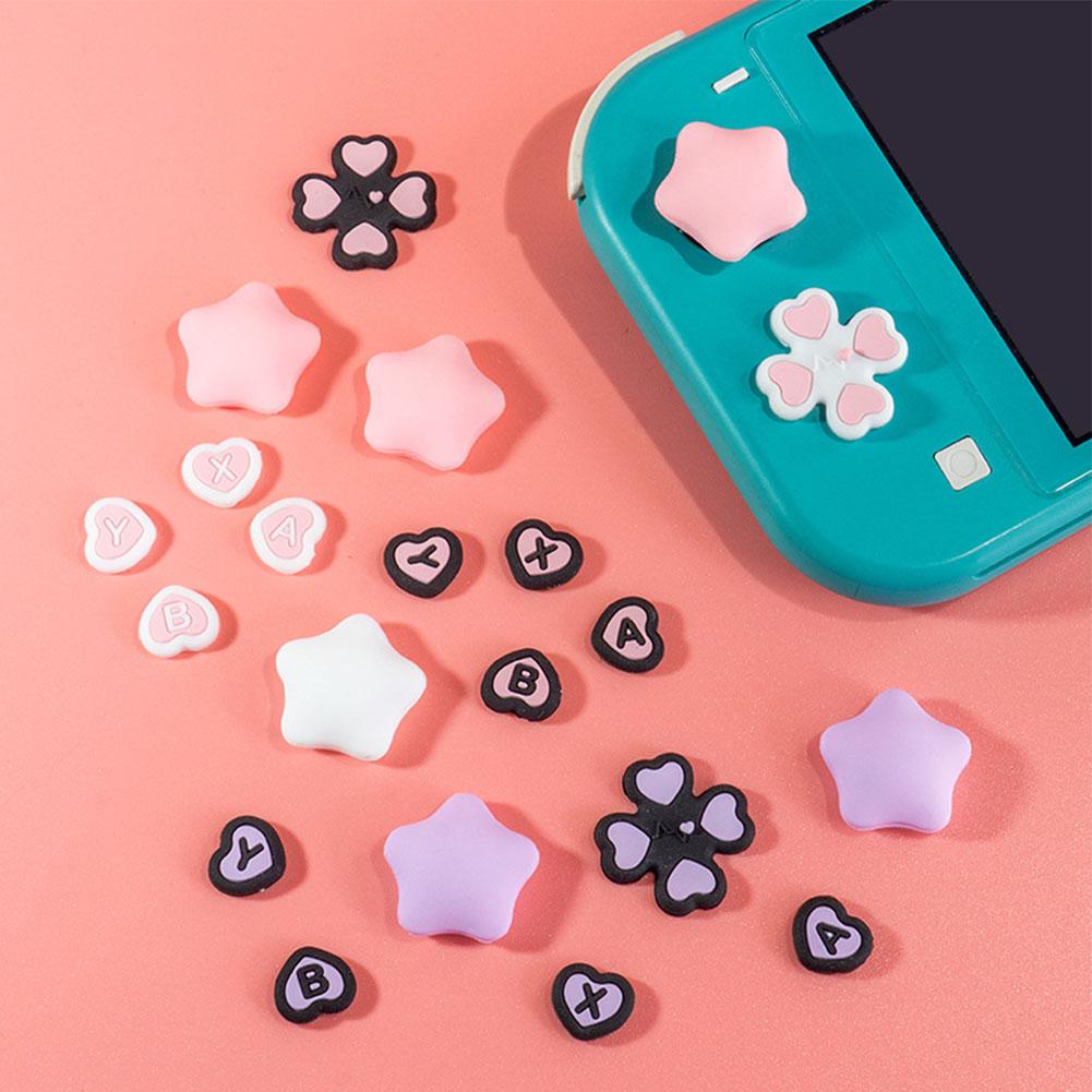Gaming Accessories Nintendo Switch - Siliconen knopstickers voor Nintendo Switch 2-sterren
