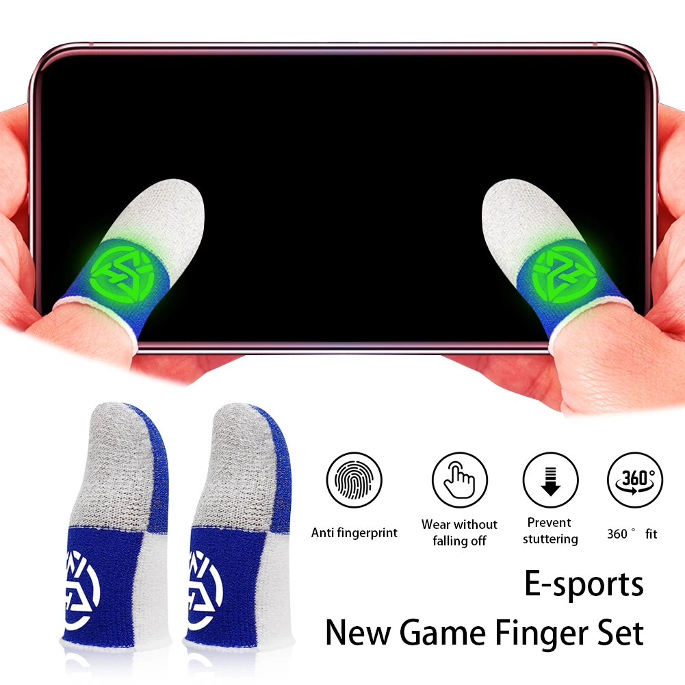 Gaming Accessories For Mobile - 1 Paar Vingertophoes Voor Pubg Mobiele