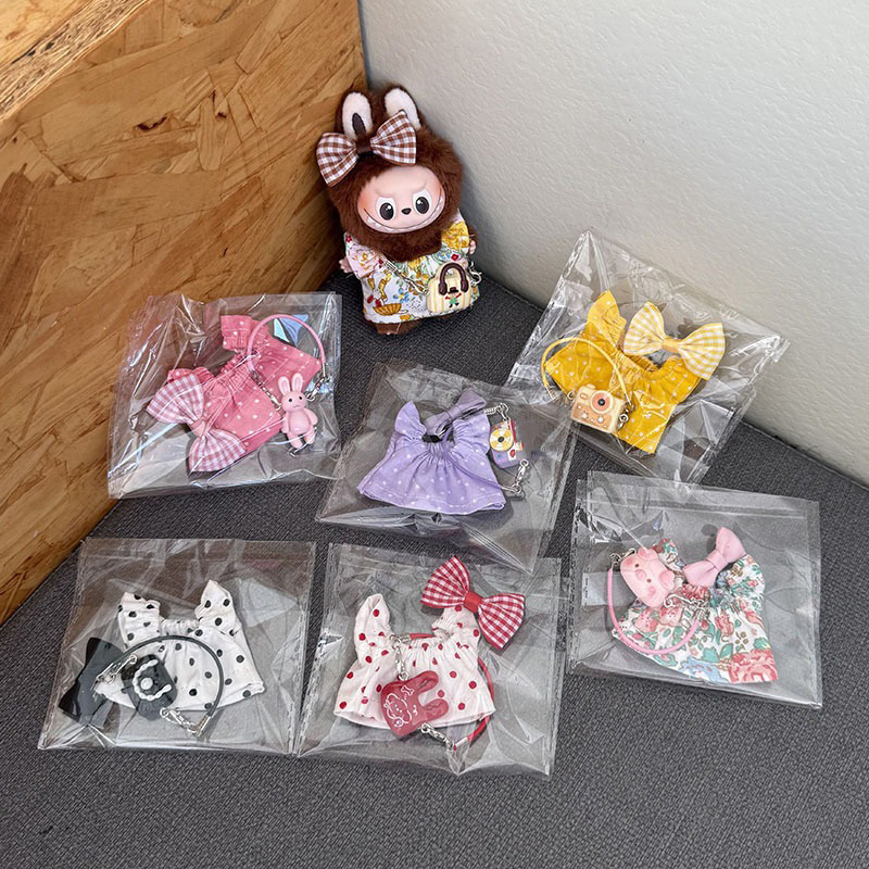 Gaming Accessories Toys - Voor Labubu vierde generatie mini-babykleding Labubu