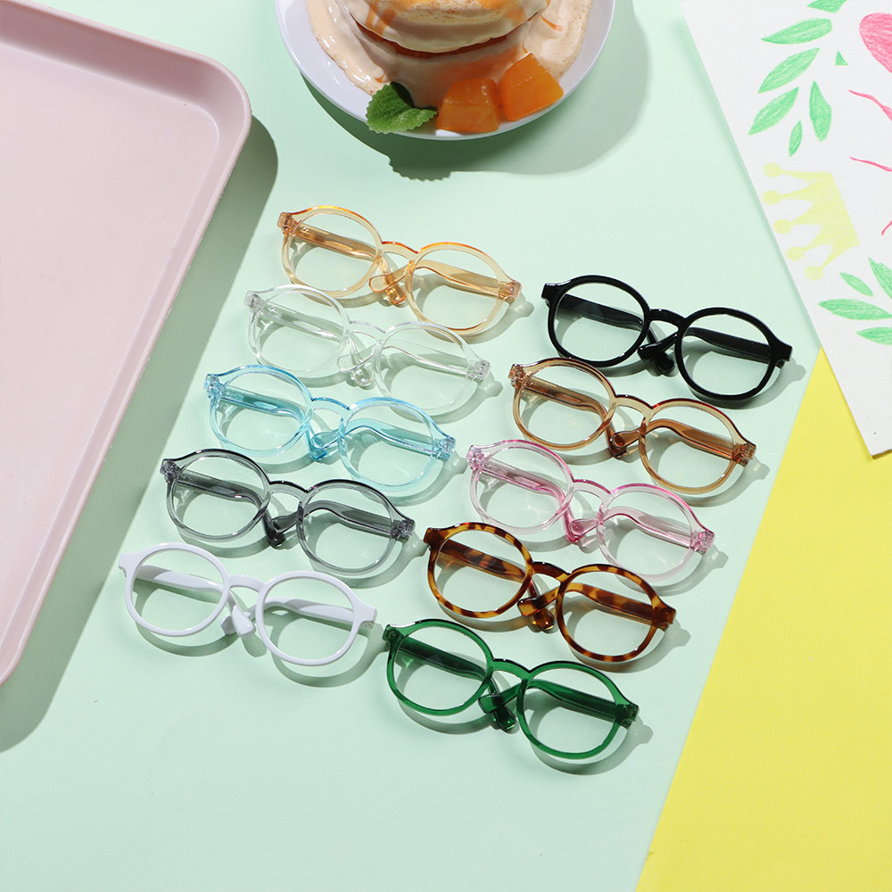 Gaming Accessories Toys - Nieuwe Mode Schattige Pop Ronde Bril