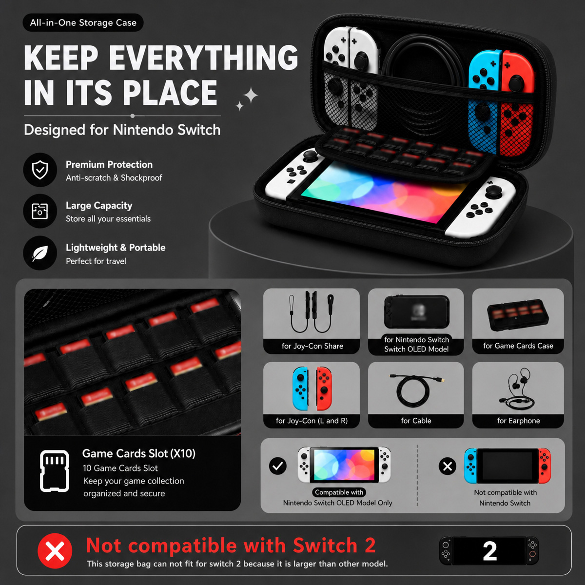 Leuke schokbestendige draagtas - Gaming Accessories Bag recensie en prijs