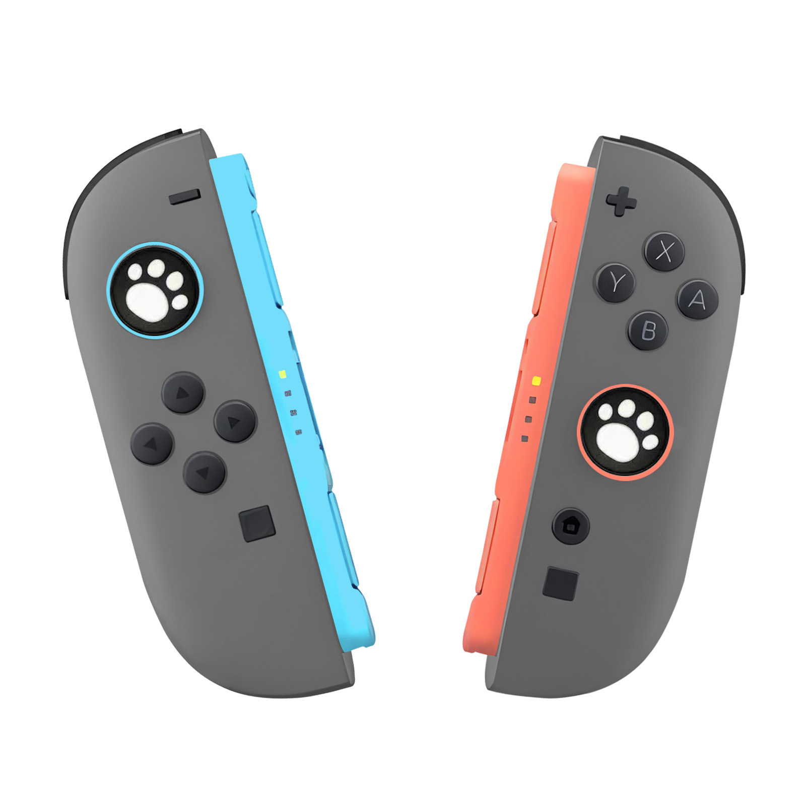 2 stks Leuke Kat Siliconen Gri - Gaming Accessories Nintendo Switch recensie en prijs