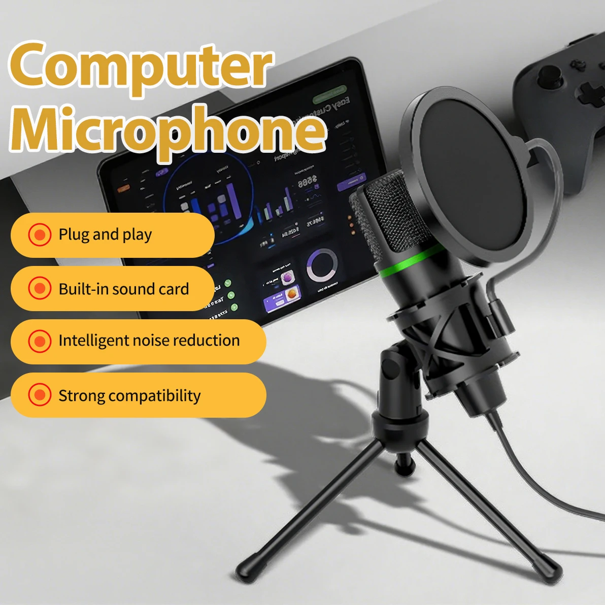 Condensatormicrofoon USB Bedra - Gaming Accessories For Gaming Laptop recensie en prijs