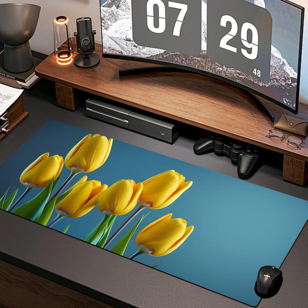 tulpenbehang Muismat Nieuwe Co - Gaming Accessories Wallpaper recensie en prijs
