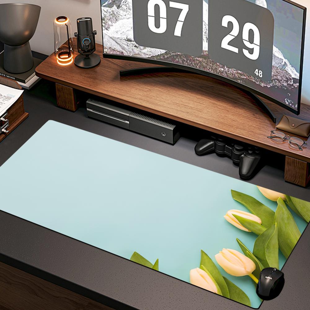 tulpenbehang Muismat Nieuwe Co - Gaming Accessories Wallpaper recensie en prijs
