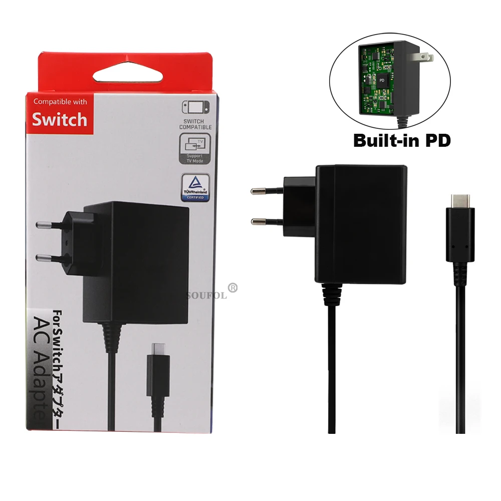 Wisselstroomadapter Oplader vo - Gaming Accessories Nintendo Switch recensie en prijs