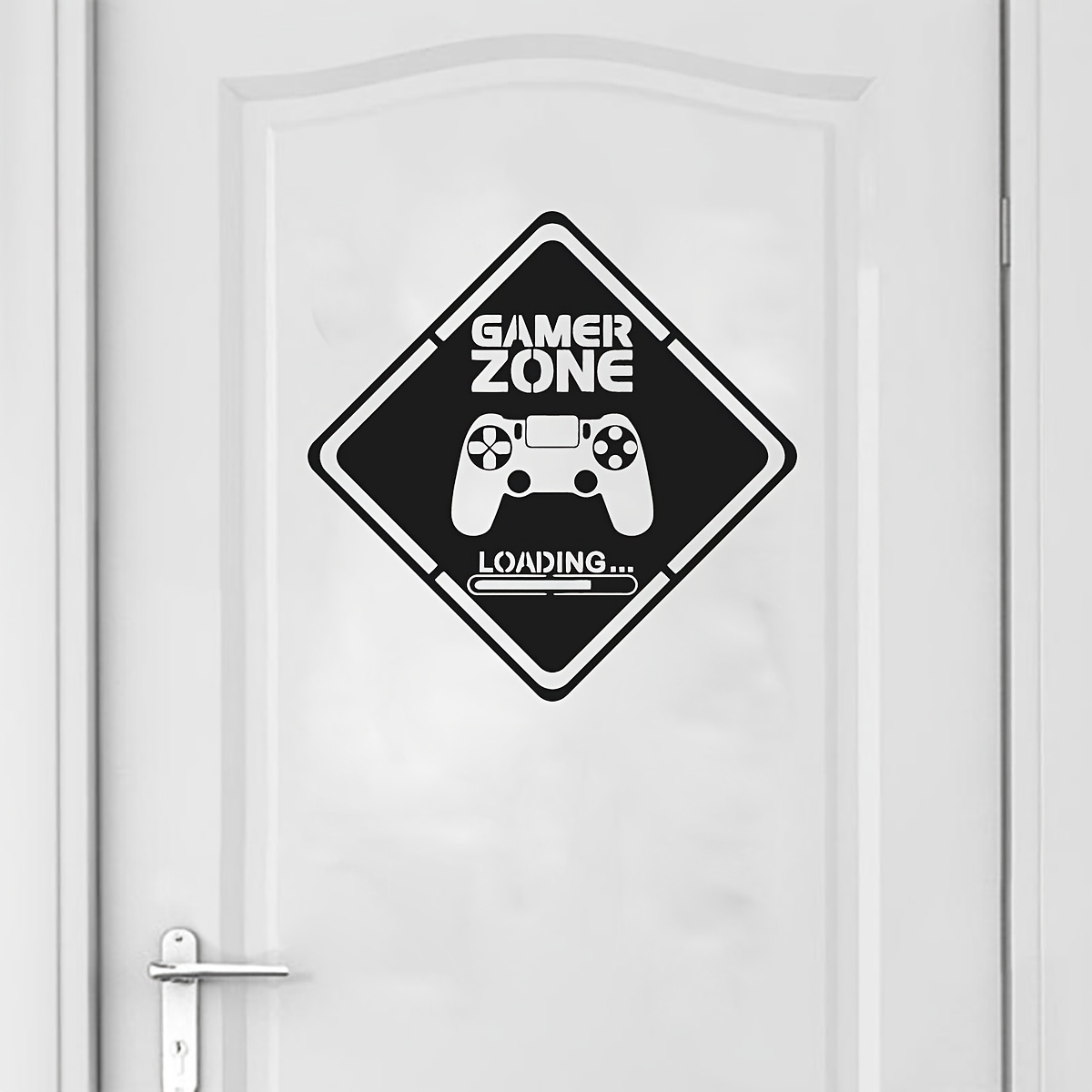 1Pc Gamer Zone Deur Sticker Mu - Gaming Accessories Wallpaper recensie en prijs