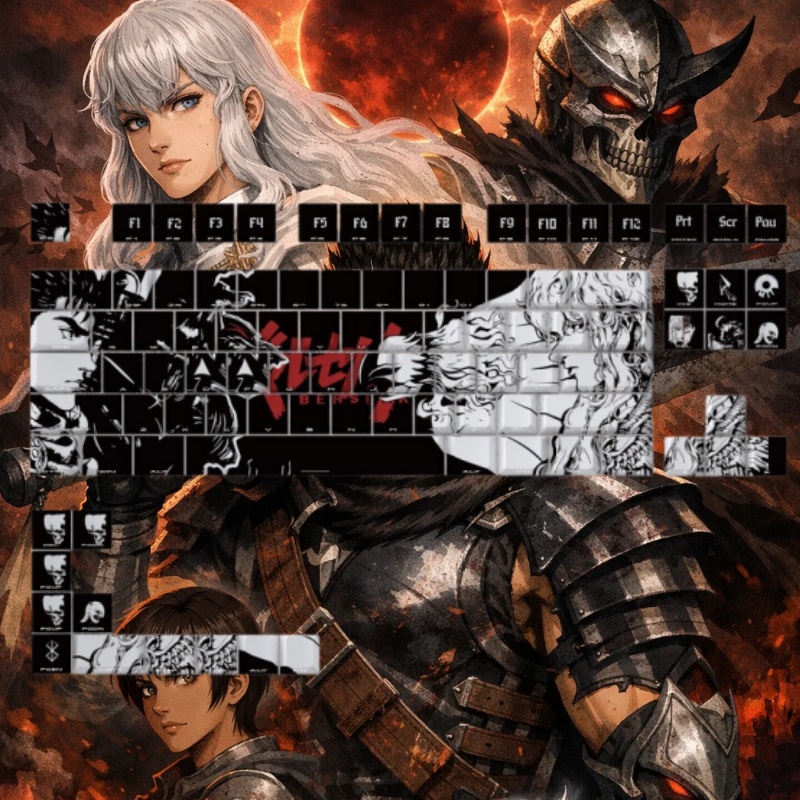 BERSERK Thema Anime Keycap 98  - Gaming Accessories For Gaming Laptop recensie en prijs