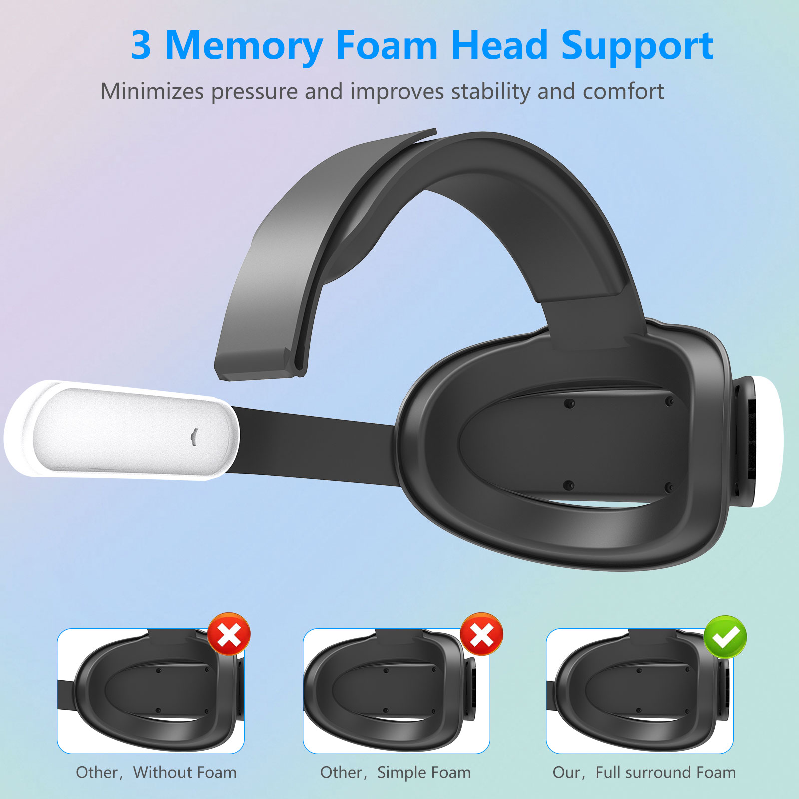 Verstelbare hoofdband voor Met - Gaming Accessories Vr recensie en prijs
