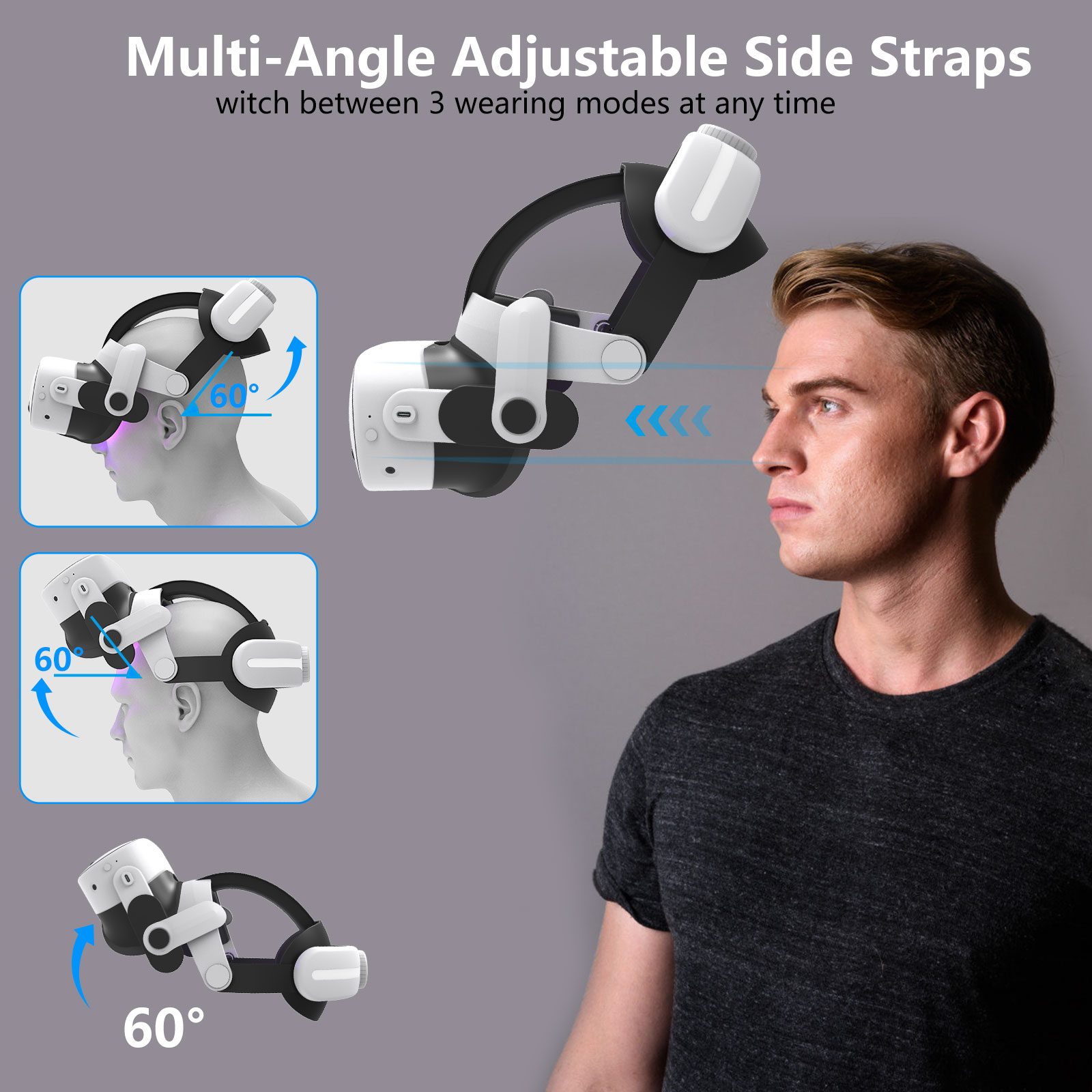 Verstelbare hoofdband voor Met - Gaming Accessories Vr recensie en prijs